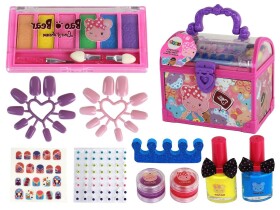 Mamido DIY sada krásy s kosmetikou v kufříku růžová