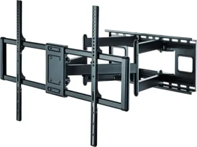 Techly 60-120" 120 kg černá / Nástěnný držák pro TV / VESA do 900x600 / naklápěcí, otočný / ocel (367591)