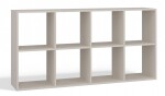 FRONTI Regál MALAX 2X4 kašmír