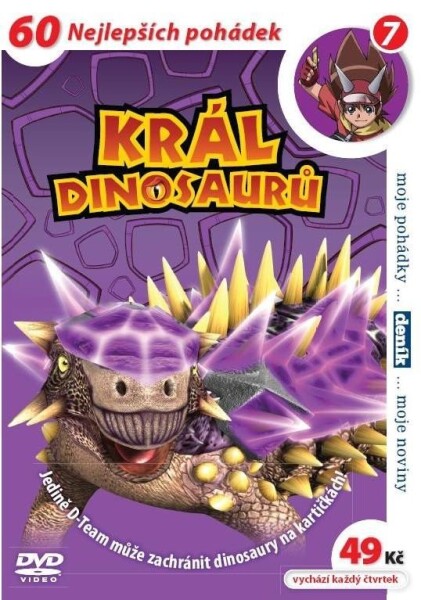 Král dinosaurů 07 - DVD pošeta