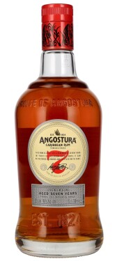 Angostura Caribbean Dark Rum 7y 40% 0,7 l (holá lahev)