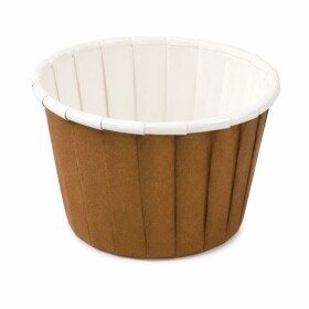 Dortisimo Košíčky na muffiny pevné hnědé 5 x 4 cm (100 ks)