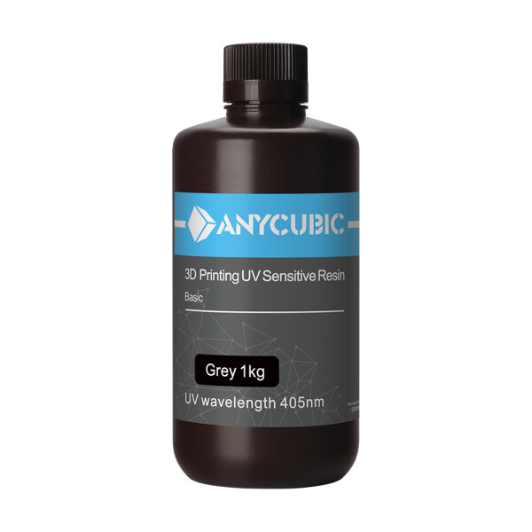 Anycubic Standard UV resin, šedá, 1 kg