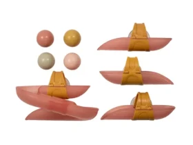 Little Dutch kulová dráha do vany Růžová