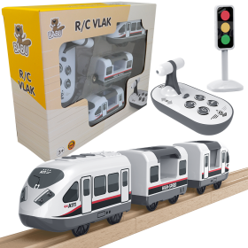 BABU vláčky - R/C Vlak (se zvukovými a světelnými efekty) - Babu