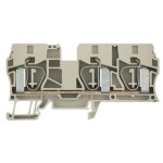 Weidmüller 1767690000-20 řadová svorka průchodky pružinová svorka Tmavě béžová 20 ks