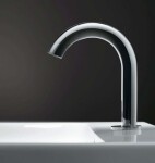GEBERIT - Piave Elektronická termostatická umyvadlová baterie, bateriové napájení, chrom 116.168.21.1