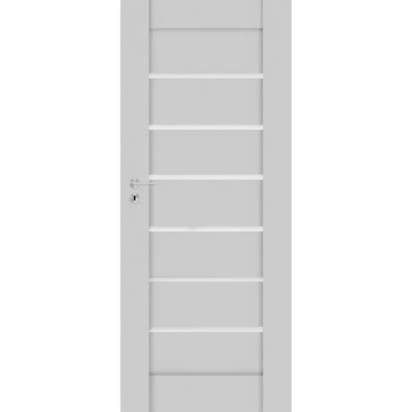 Interiérové dveře Prestige PU 02 80L šedá uni