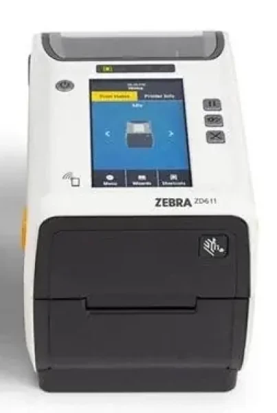 ZEBRA ZD611 TT 203dpi LAN displej bílá / TT / Tiskárna samolepicích štítků / 203dpi / USB BT LAN (ZD6AH22-T0EE00EZ)