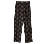 Outerstuff Dětské pyžamové kalhoty Vegas Golden Knights NHL Team Colored Printed Pant Velikost: Dětské M (9 - 11 let)