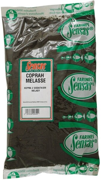 Sensas Přísada do krmení Coprah Melasse (kokosová kopra s melasou) 1kg,Sensas Přísada do krmení Coprah Melasse (kokosová kopra s melasou) 1kg
