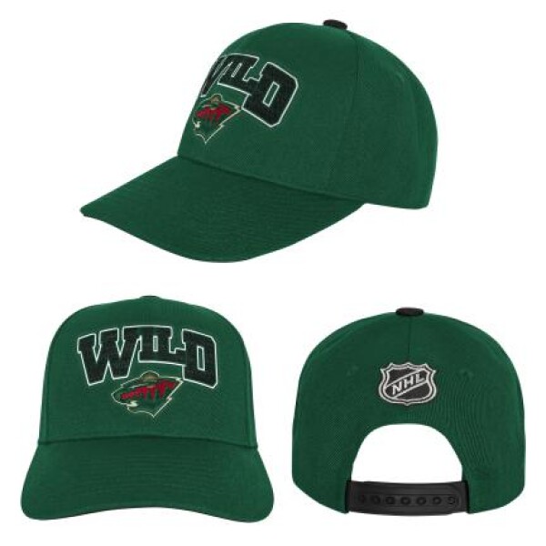 Outerstuff Dětská kšiltovka Minnesota Wild NHL Essentials Procrown
