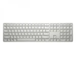 Rozbaleno - HP 970 stříbrná / bezdrátová klávesnice / USB / CZ+SK / rozbaleno (3Z729AA#BCM.rozbaleno)