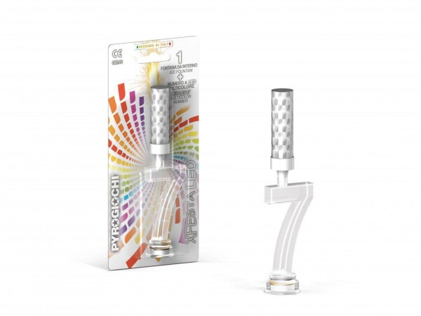 Dortová fontána + LED číslo 7 Pyrogiochi Dortová fontána + LED číslo 7 Pyrogiochi