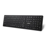 Niceboy OFFICE K30 černá / Bezdrátová klávesnice / CZSK layout / 2.4 GHz USB dongle / BT (office-k30-b)