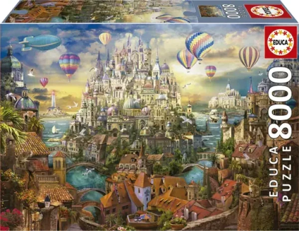 EDUCA Puzzle Město snů