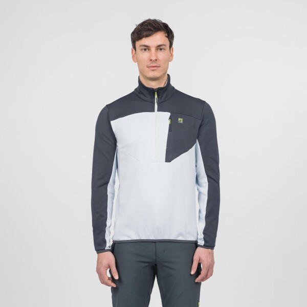 KARPOS Bigontina Half Zip Fleece, Illusion Blue/Woodl.Gray velikost: L