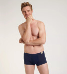 Pánské boxerky GO Natural Hipster C2P - BLUE - modré M008 - SLOGGI BLUE M