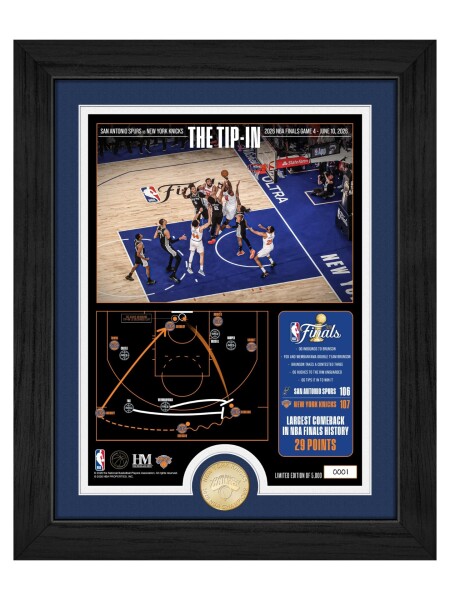 Obraz New York Knicks NBA 2026 Finals Game 4 OG Tip-In Bronze Coin