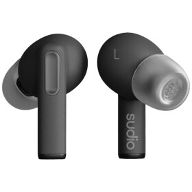 Sudio A1 Pro In Ear Headset Bluetooth® stereo černá Potlačení hluku headset, Nabíjecí pouzdro, dotykové ovládání