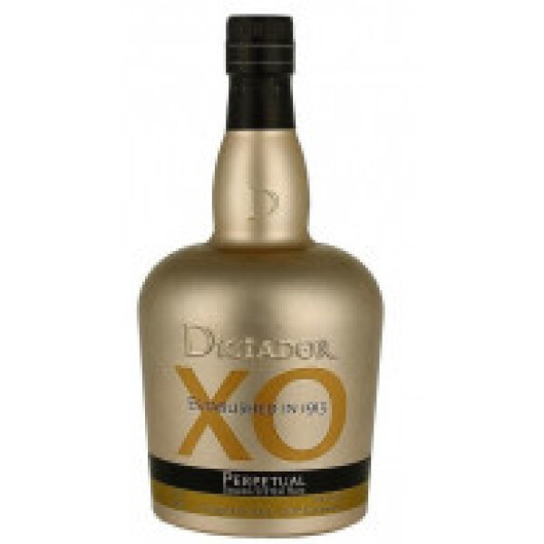 Dictador XO PERPETUAL Solera System Rum 40% 0,05 l (holá lahev)