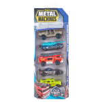Metal Machines City force Sada aut 5 ks - Sparkys