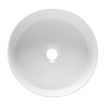 Umyvadlo na desku SAT Infinitio 36x36 cm bez otvoru pro baterii SATINF3636 SATINF3636