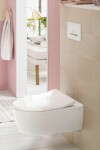 VILLEROY & BOCH - Avento Závěsné WC se sedátkem SoftClosing, DirectFlush, alpská bílá 5656RS01