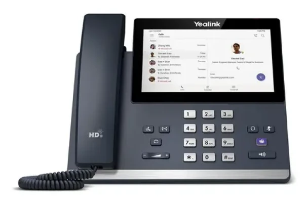 Yealink MP56 E2 Teams Edition šedá / VoIP telefon / 7" dotykový displej / PoE / Wi-Fi (1301017)