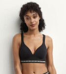 Dámská vyztužená podprsenka DIM ICONS PADDED SEAMLESS BRA - DIM - černá 75 A