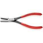 Knipex 38 91 200 pro elektroniku a jemnou mechaniku ploché jehlové kleště 45° zahnuté vanadová elektrikářská ocel 200 mm