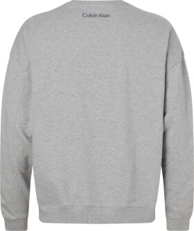 Pánská mikina Lounge Sweatshirt CK96 000NM2415EP7A šedá Calvin Klein