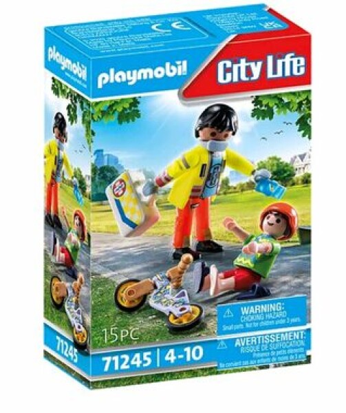 Playmobil City Life 71245 Záchranář s pacientem