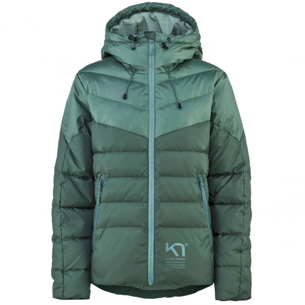 Dámská péřová bunda Kari Traa Tirill Down Jacket Zelená