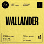 3x Wallander #1 - Henning Mankell - audiokniha