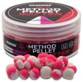 Haldorádó Pelety 4S Method Pellet Wafters 30g 6+8mm/7+9mm Chilli-Česnek (HD23613)