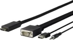 Vivolink Pro VGA + Audio na HDMI M - M 3m / 1920x1080 / EDID / USB napájení (PROVGAHDMI3)