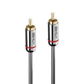 Lindy Cromo Line antracitová / Audio kabel / Digitální koaxiální / Cinch-Cinch / 2 m (35340)