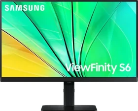 24" SAMSUNG ViewFinity S6 / IPS / 2560 x 1440 / 16:9 / 5ms / 1000:1 / 350cd / HDMI+DP (LS24D600EAUXEN)