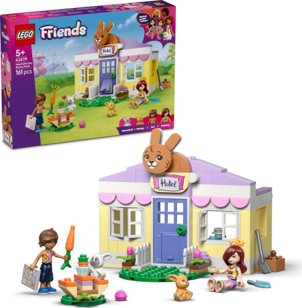 LEGO® Friends 42679 Hotel pro králíčky v městečku Heartlake - LEGO® Friends