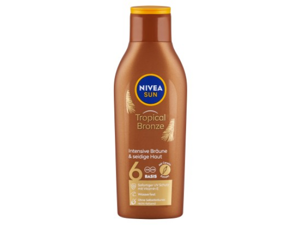 Nivea Sun Tropical Bronze Mléko na opalování s karotenem OF 6 200 ml