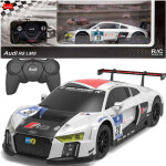 Mamido Sportovní auto AUDI R8 LMS na dálkové ovládání RC 1:24 bílé