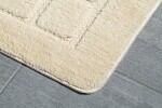 RIDDER - DELHI Koupelnová předložka 50x80cm s protiskluzem, 100% polyester, béžová 1712311