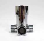 Jet Dryer AIRTAP 2v1 - kulatá Lesklý chrom 8596220013941