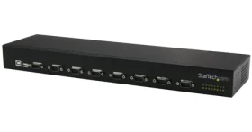 StarTech adaptér USB na sériový port RS232 černá / Adaptér / 8 portů / USB 2.0 / FTDI FT4232 (ICUSB23208FD)