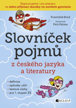 Slovníček pojmů z českého jazyka a literatury - František Brož - e-kniha