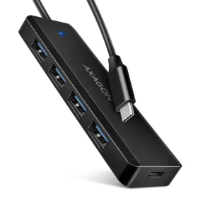 AXAGON HUE-C1C černá / USB hub / 4x USB-A 3.0 (HUE-C1C)