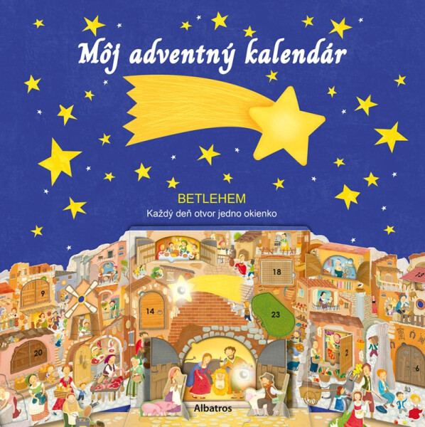 Môj adventný kalendár - betlehem - Daniela Gamba