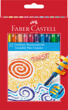 Voskovky Faber-Castell TWIST,