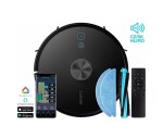 Salente L7, laserový robotický vysavač, stírání vodou, UVC dezinfekce, černý EDF_546975